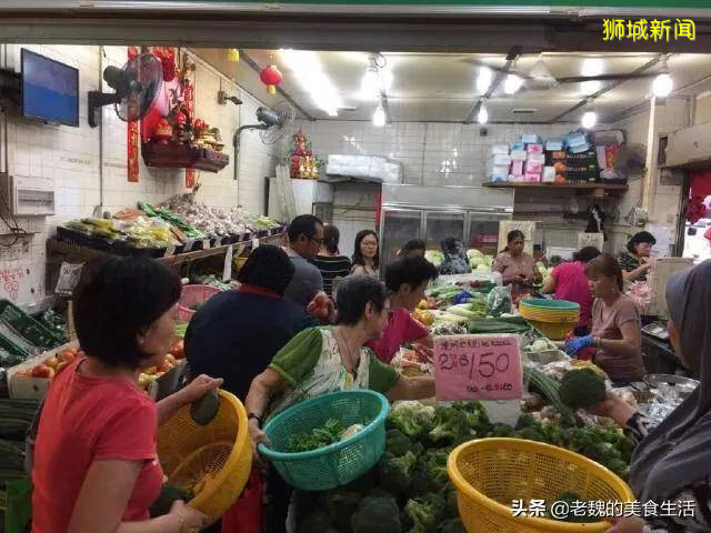 逛逛新加坡的菜市场,到处都有中国的影子,看看有什么不同