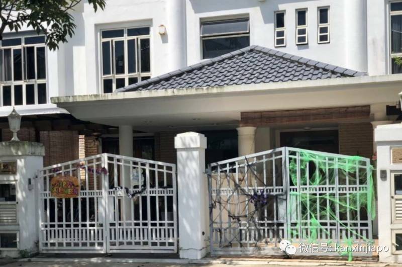 新加坡這條街,前晚出現大量蜘蛛和骷顱頭