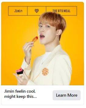 麥當勞“防彈少年團”BTS套餐新加坡開賣拉！只能通過送餐平台訂購，不接受店內打包和得來速