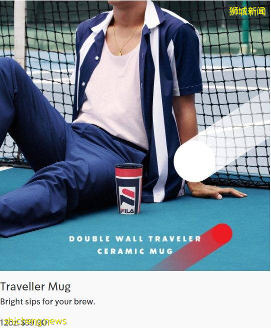 史上首次！星巴克✖️Fila跨界聯名系列！幹淨又清爽的運動風格，7月22日開搶