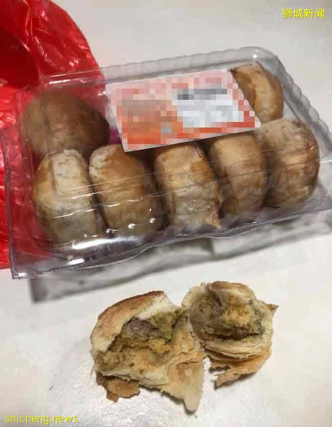 杂货店卖发霉豆沙饼 父又气又怕：孩子吃了大半个