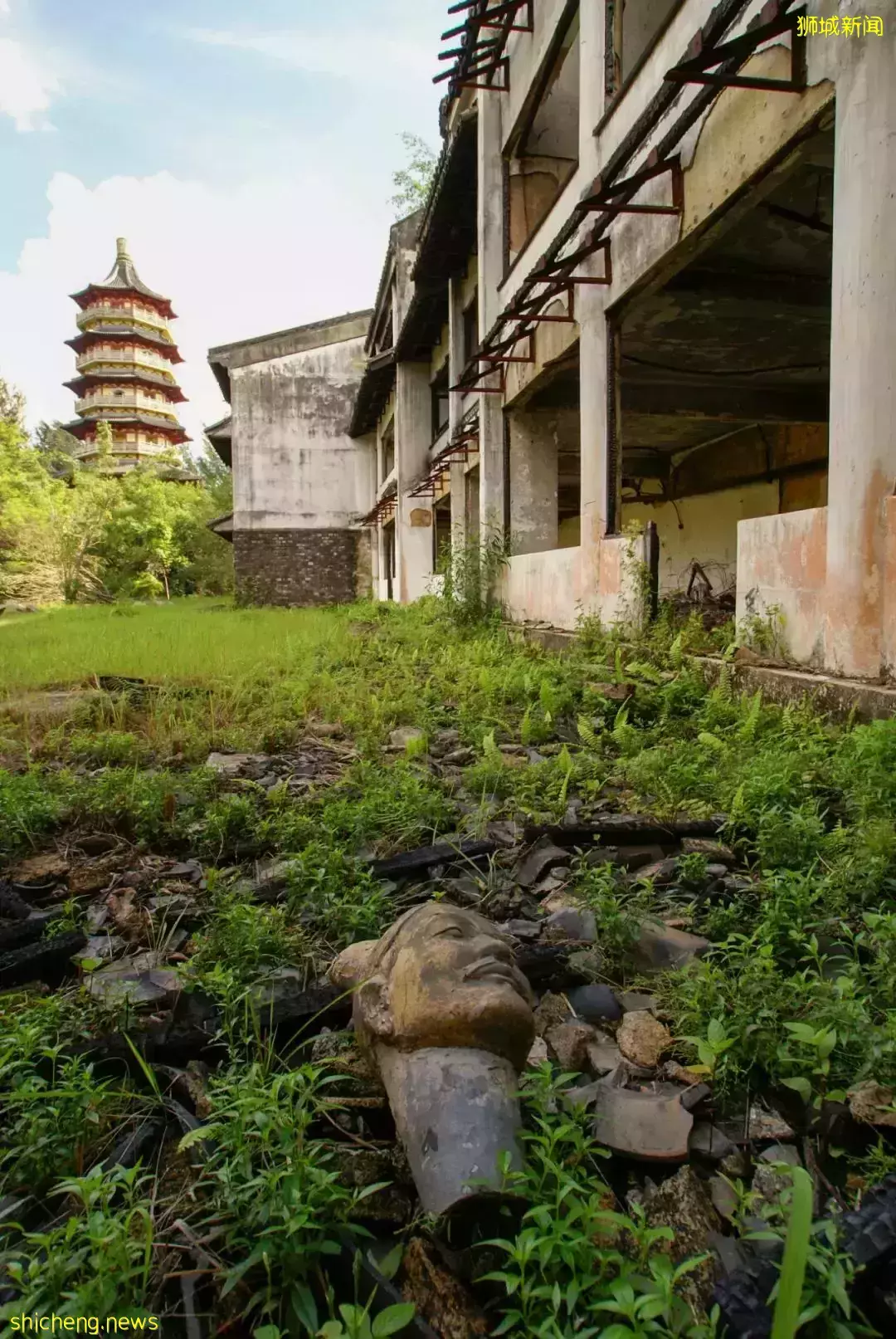 不可思议!新加坡曾有一座唐朝“长安城”,里面有城墙、兵马俑、骆驼