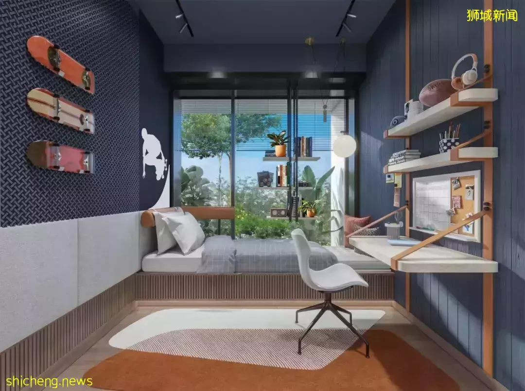 新加坡又出全景观公寓,示范了真正的花园式小区