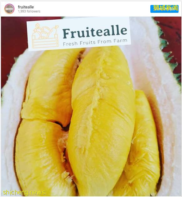 新加坡榴梿季來了,這9家明碼標價的榴梿外賣不能錯過!