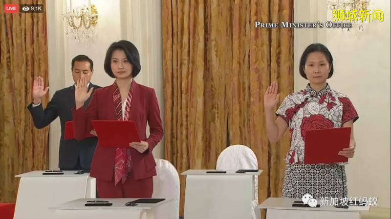 新加坡新內閣宣誓就職的精彩鏡頭，你看了嗎