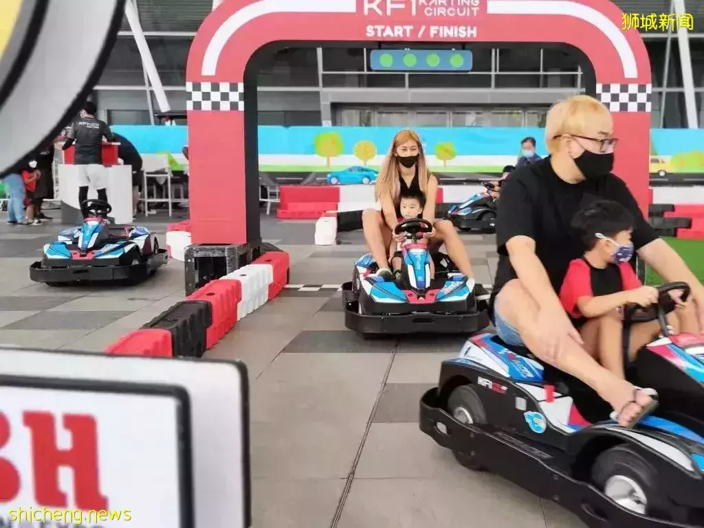 仅$15!新加坡首个户外卡丁车,大人孩子都能玩!飙起来