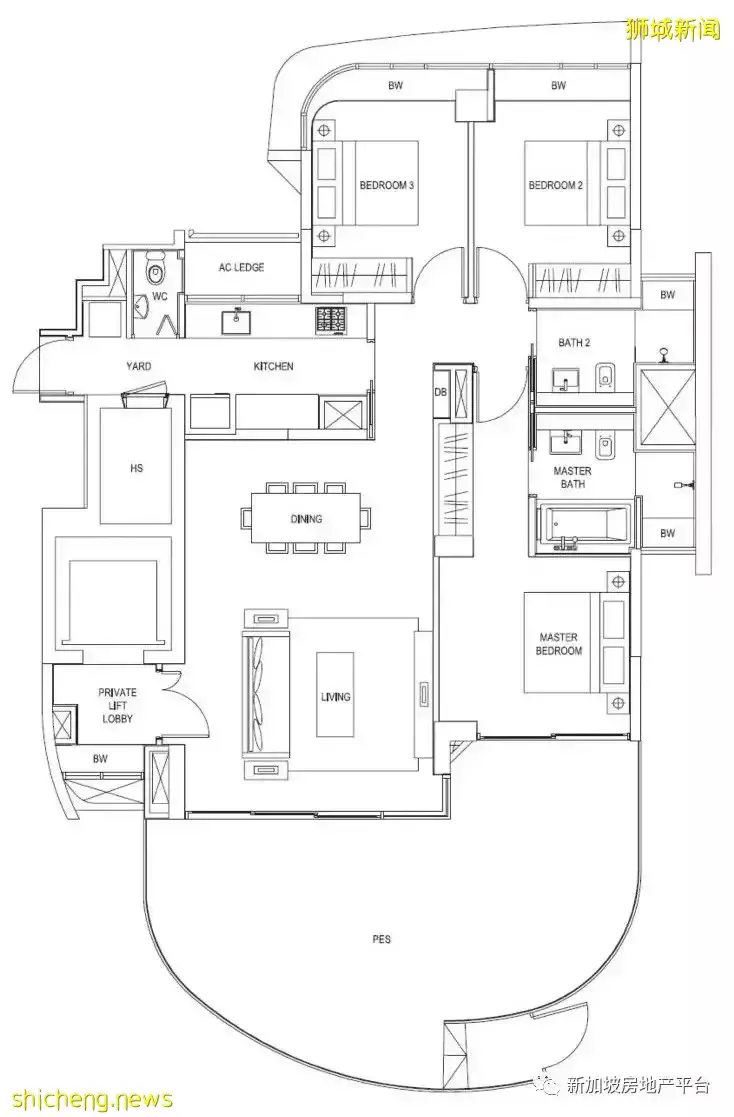 峽灣之美 星洲之光 Cape Royale(D04郵區 濱海灣)