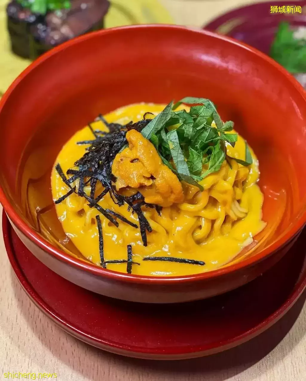 SUSHIRO春季限定新品,腌渍海胆寿司、海胆干拌拉面、发光鱿鱼军舰卷等珍稀食材登场