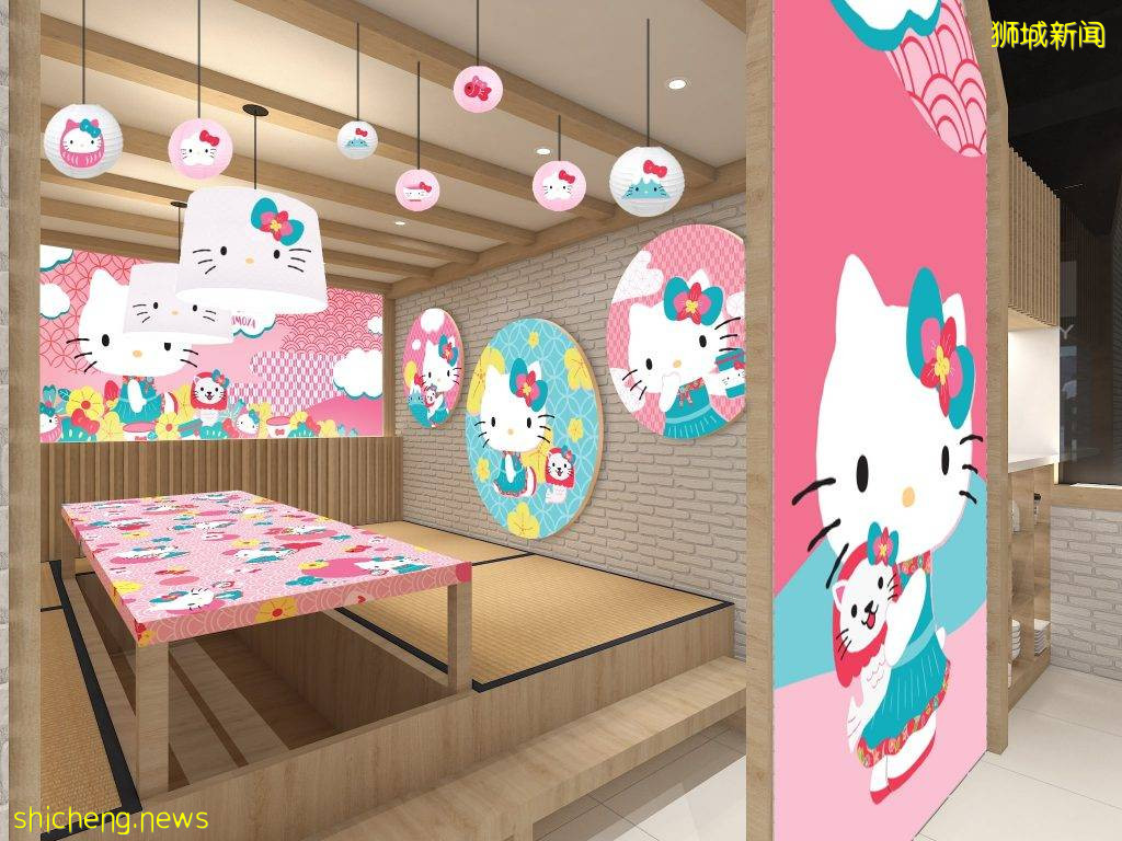 Hello Kitty快閃涮涮鍋餐廳🎀粉嫩高顔值、套餐從S$24.90起💕9月1日高萌登場