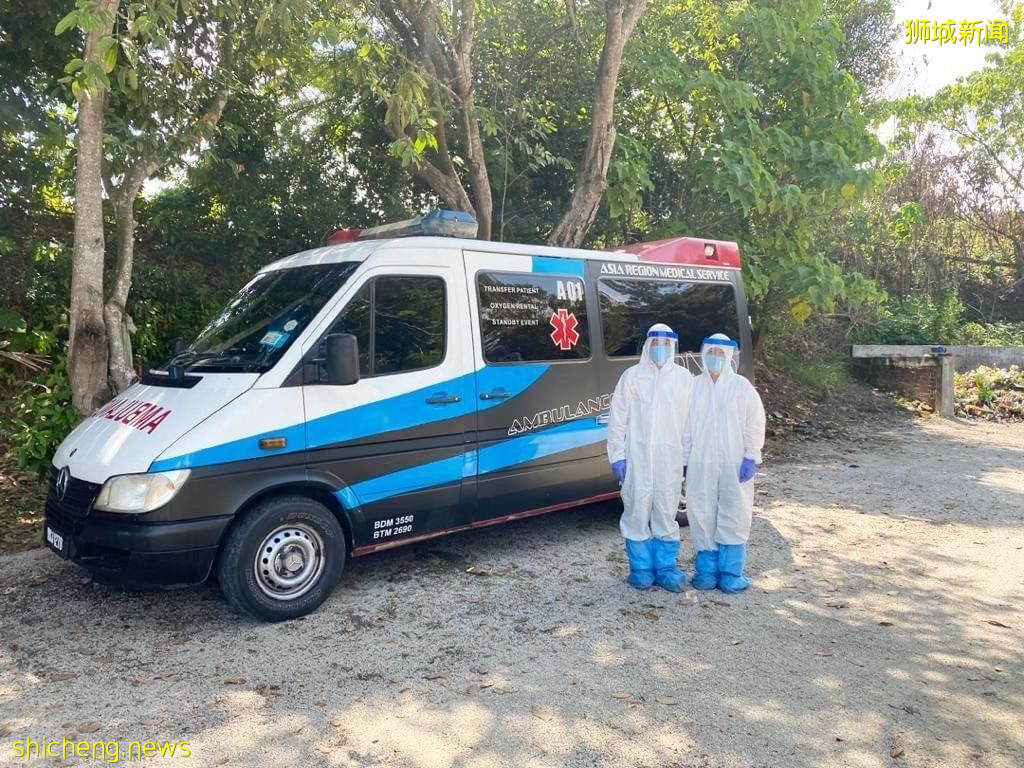 马新死亡及重病紧急探访　客工穿防护服返乡奔丧