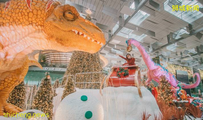 圣诞将至，新加坡樟宜机场推出嘉年华活动，公众可足不出户“环游全球