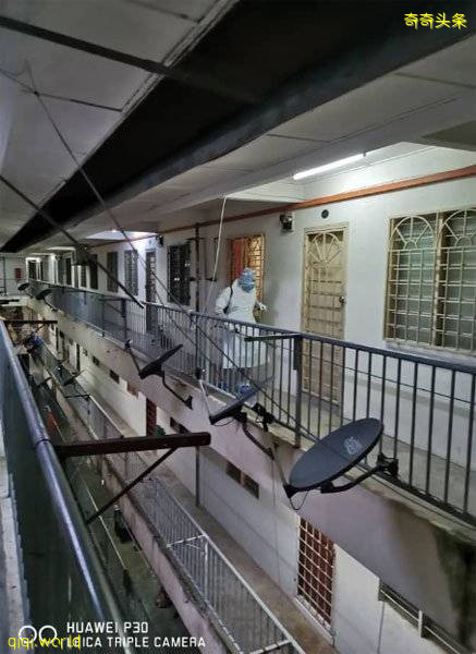 ◤行動管制◢ 組屋一人確診 州議員連續兩天帶隊消毒 !