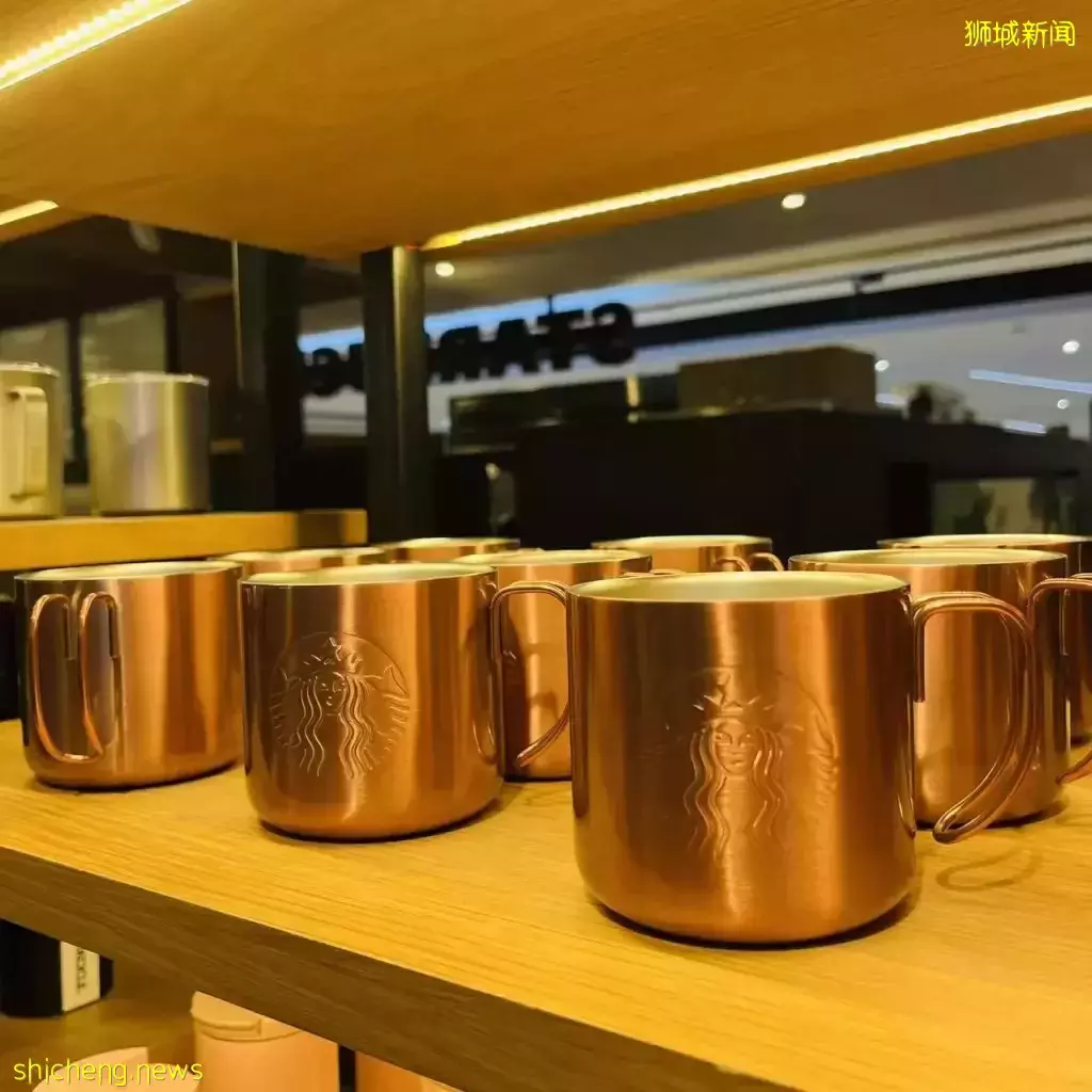 星巴克超火玫瑰金系列新品！現已全島上市