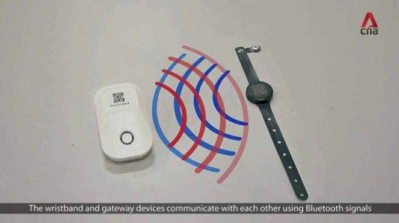 3500个电子手环已发放!ICA要求居家隔离必须佩戴