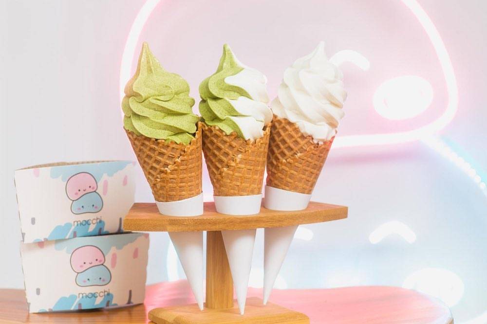 牛车水甜品店Mocchi🐻泡澡小熊拿铁+熊熊造型蛋糕,瞬间萌化你的心❣️