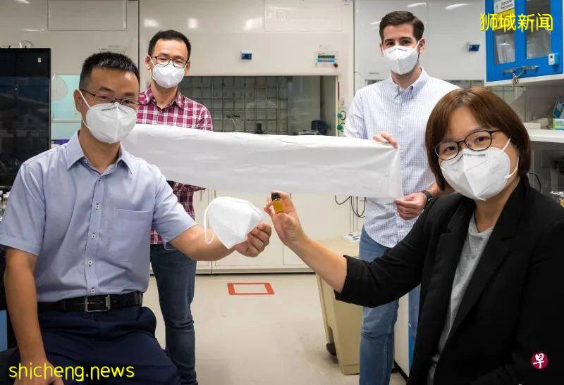 世界上过滤效果最佳口罩在新加坡研发成功