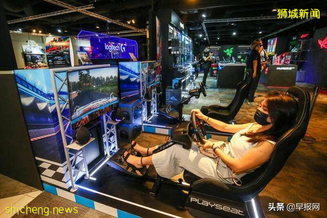 新加坡最大电竞体验中心长啥样