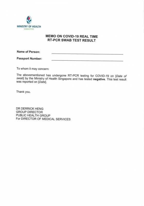 中國大使館:9月11日起新加坡回國乘客無需申請健康碼