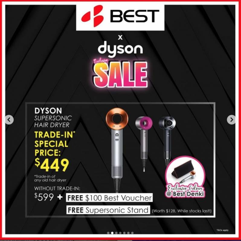一年一度的Dyson×Best Denki大促來咯！低至5折！吸塵器，吹風機，卷發棒全參與