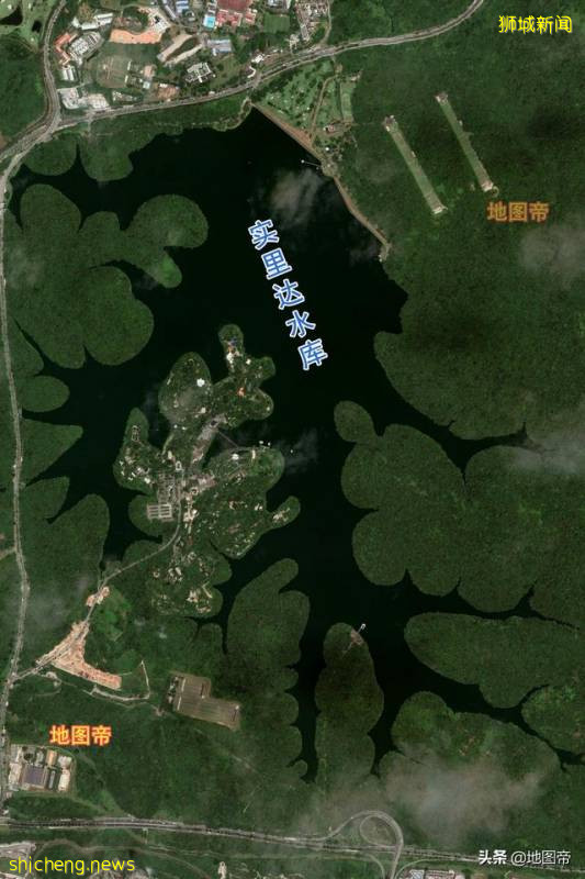 航拍新加坡，为何这么多水库