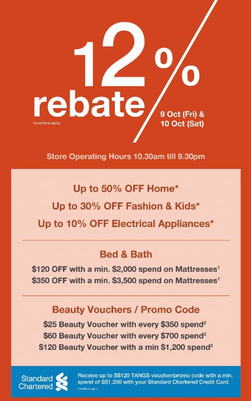 YSL, 嬌蘭, La Mer, 阿瑪尼, 倩碧, 雅詩蘭黛免費送！Hegen, Dyson也拿來大促！瘋狂的TANGS會員日回來了