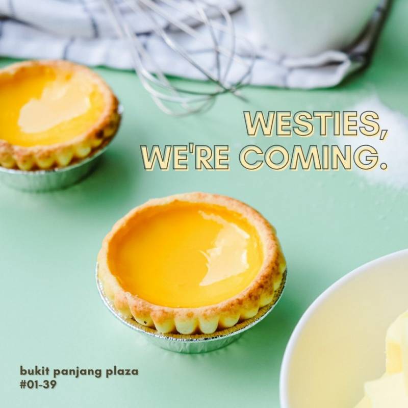 泰昌饼家 Bukit Panjang新分店!西部的朋友们,排队买蛋挞咯