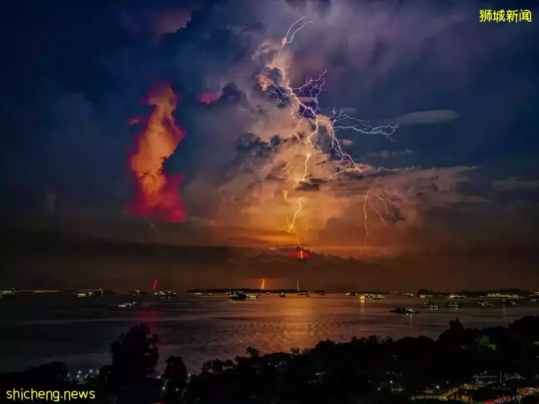 朋友圈刷屏！新加坡天空奇景再現，一波美圖襲來！太美了