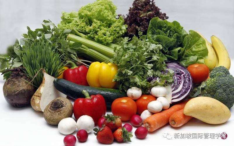 你知道吗？ 蔬菜水果也有钙质