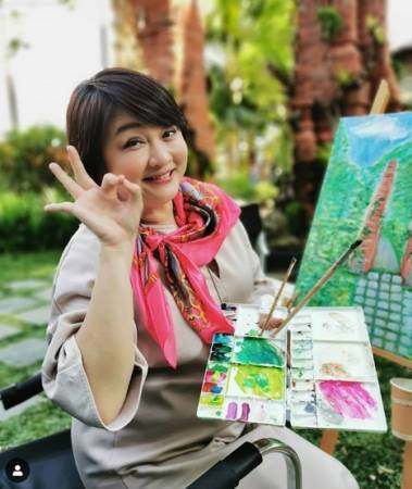 陳莉萍演大廚無懼危險 親自上陣炒菜勾火