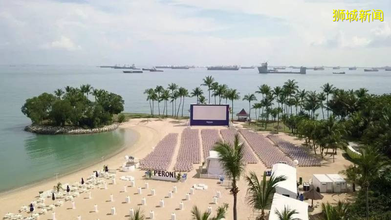 新加坡露天快閃電影院~你嘗試過嗎