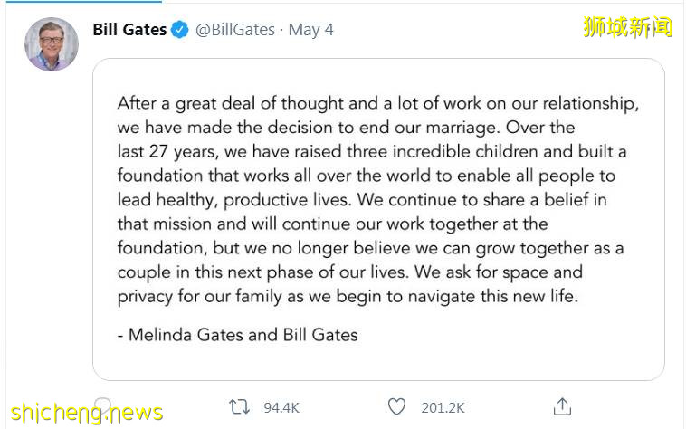 比爾蓋茨因爲離婚绯聞纏身,在新加坡想離婚有多難