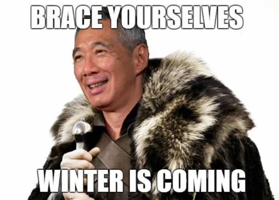 今天凌晨一阵狂风暴雨,新加坡出现4年来最低气温21度