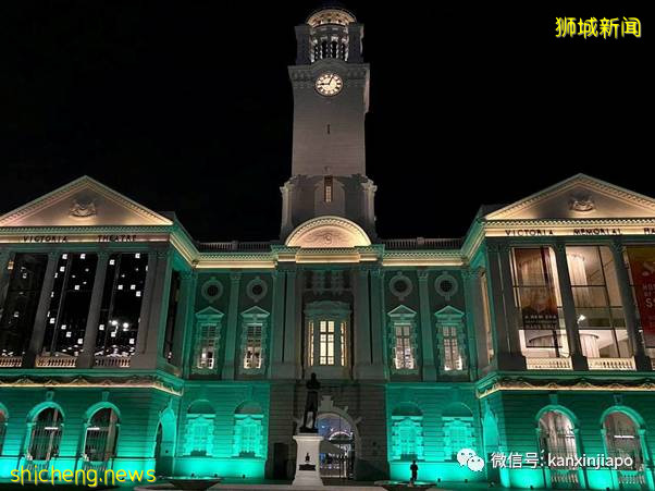 新加坡周末亮“绿光”，连李显龙都在拍！你有看到吗