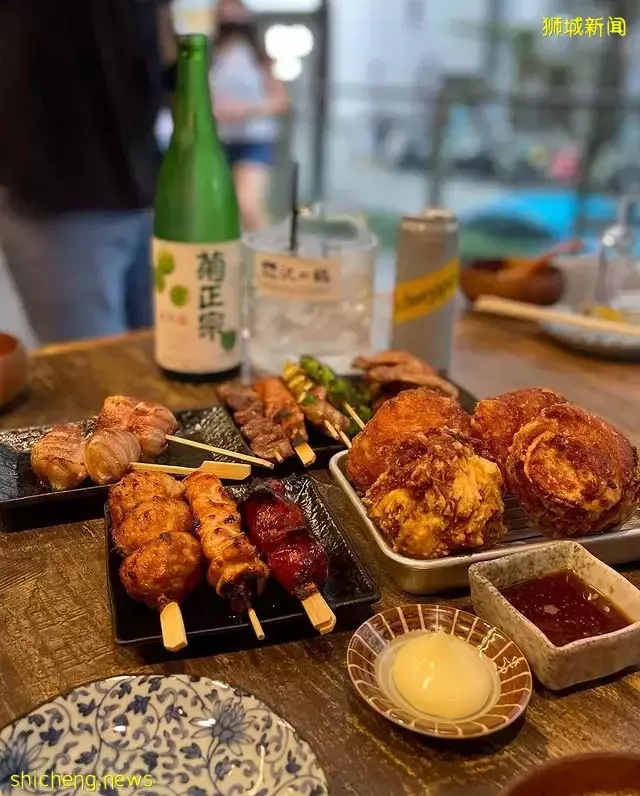 跟皇后一秒穿越到日本🇯🇵精选新加坡居酒屋!烤串+啤酒来驱走你满身疲惫~🍶