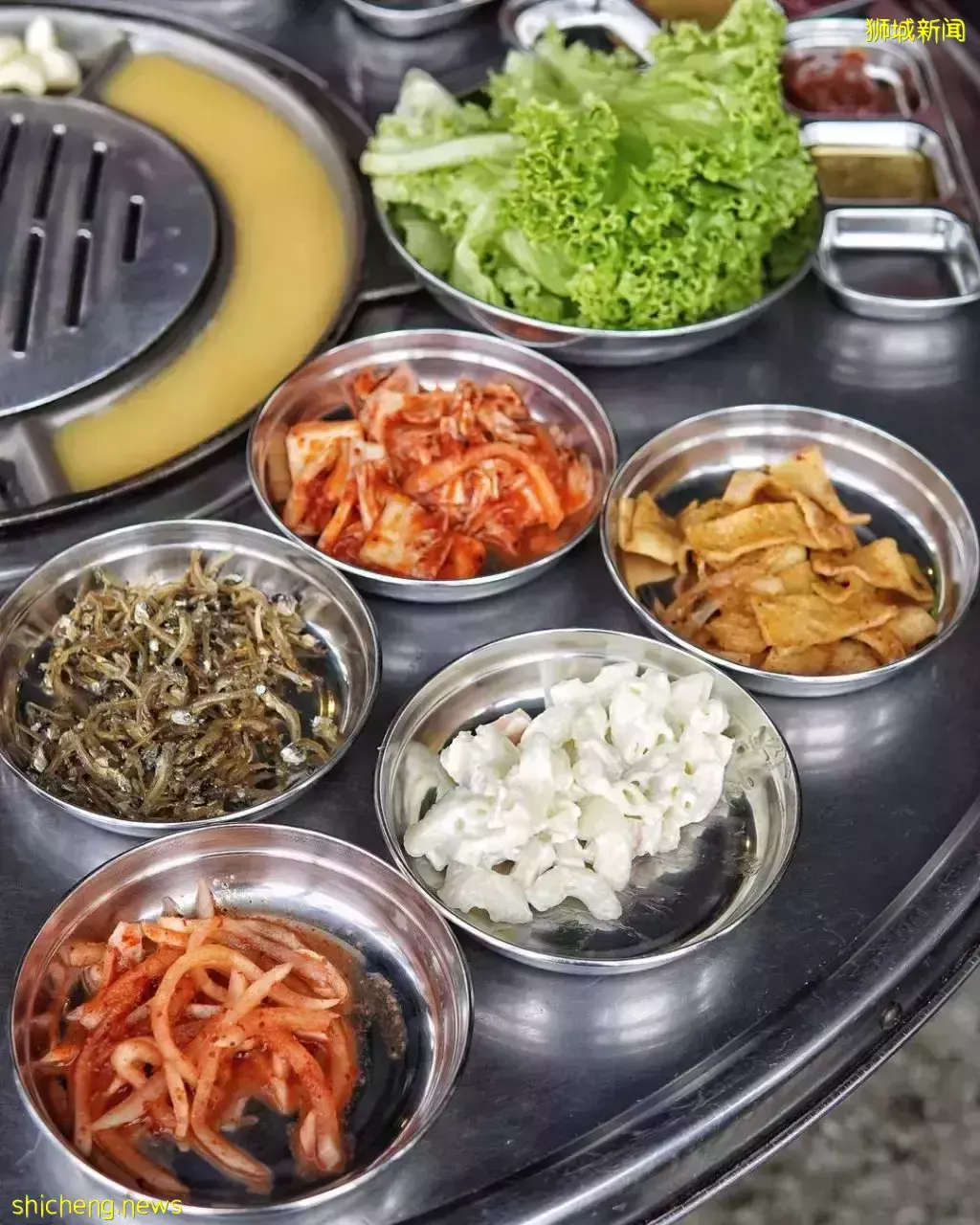 The GOGI韩式铁板芝士炸鸡、辣炒猪肉、芝士玉米🤤 经典韩式料理这里吃