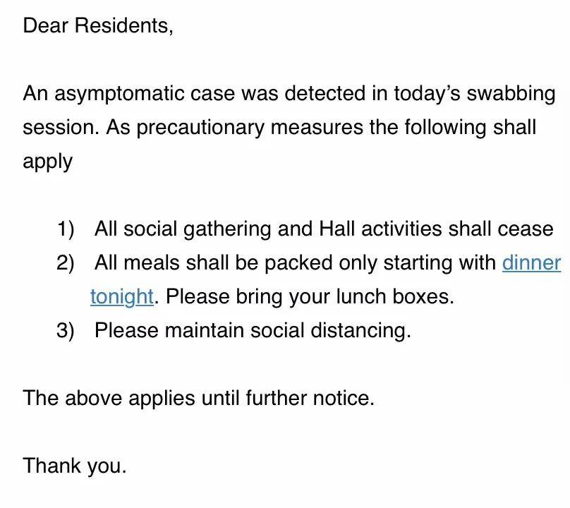 小坡岛留学  国大疑似无症状感染者PCR检测为阴性