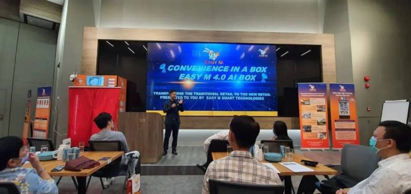 EASY M公司新産品AI BOX順利在新加坡發布