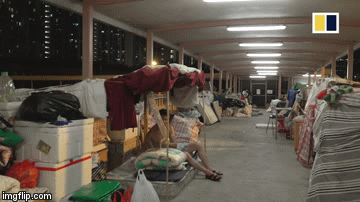 新加坡富人天堂？居者有其屋？夜幕下露宿街頭的流浪漢是否見過