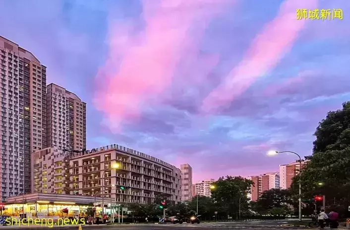 朋友圈刷屏！新加坡出現三色天空，真的是太美了