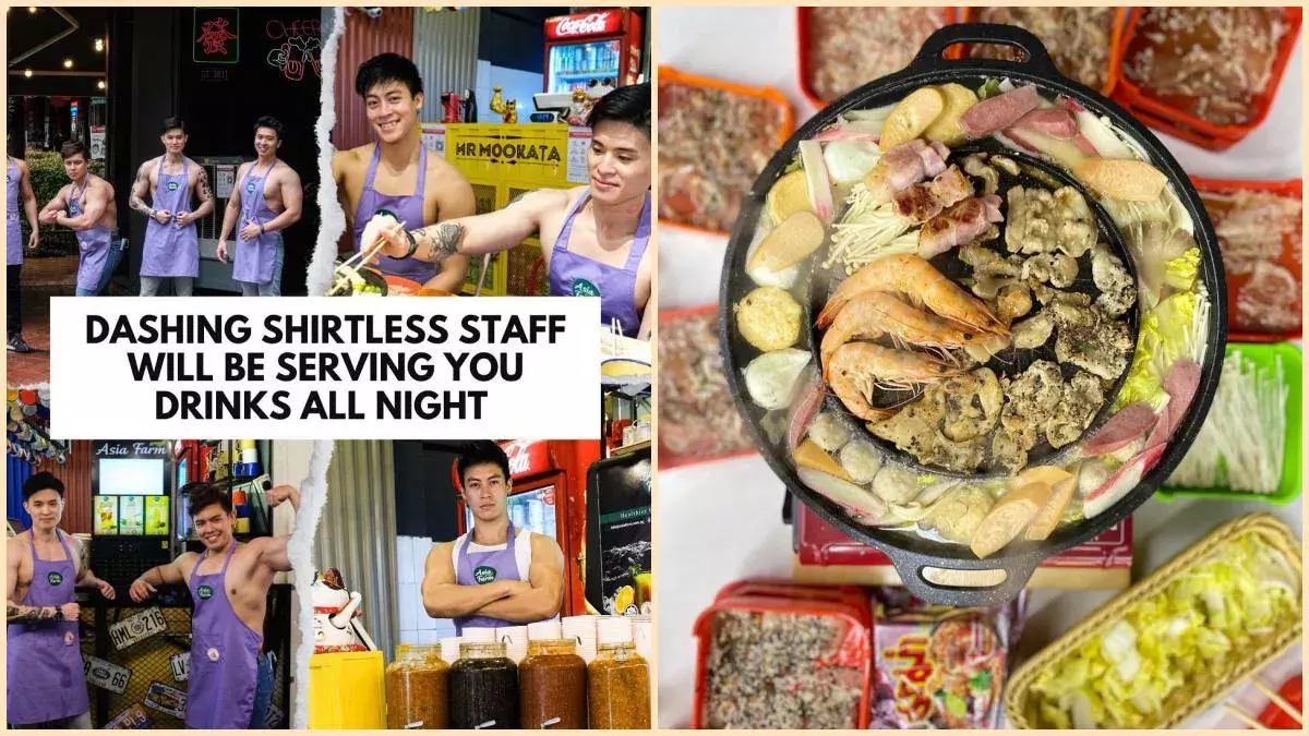 吃mookata顺便看猛男? Bugis Mr mookata 推出猛男服务员