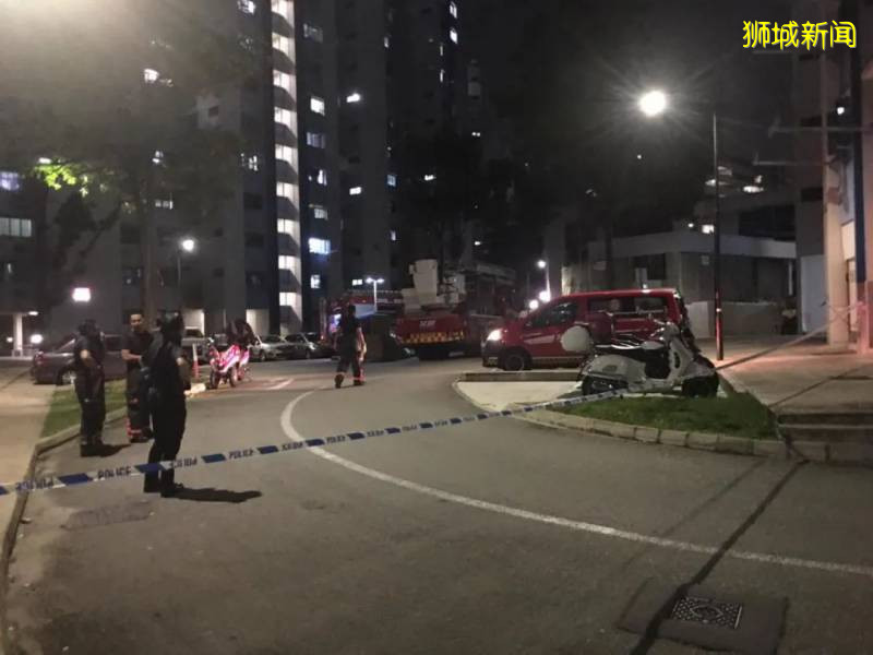 昨晚新加坡组屋起火，40人大疏散，房间物品化为灰烬
