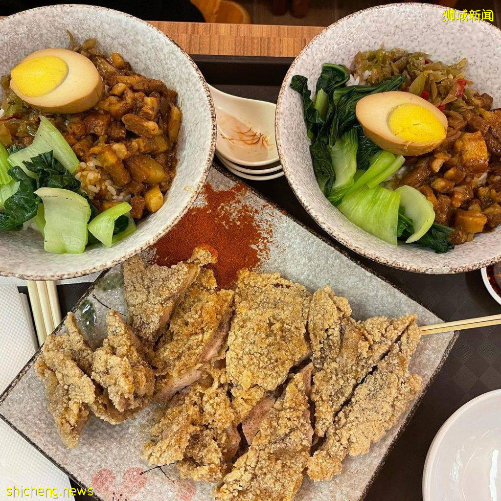 五只小熊平價台式料理店🤤 菜品只從S$3起跳!超大雞排、鹵肉飯、台式便當🍱 食物選擇非常多