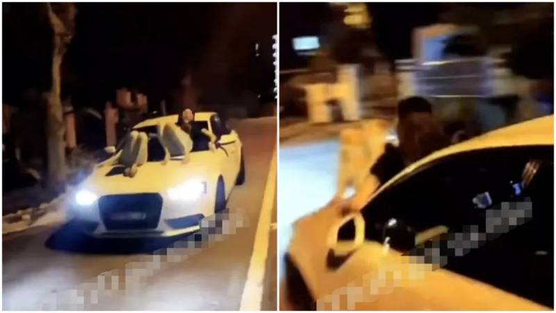 以为在拍动作片？32岁司机车盖“载”两女 罚$200扣6分