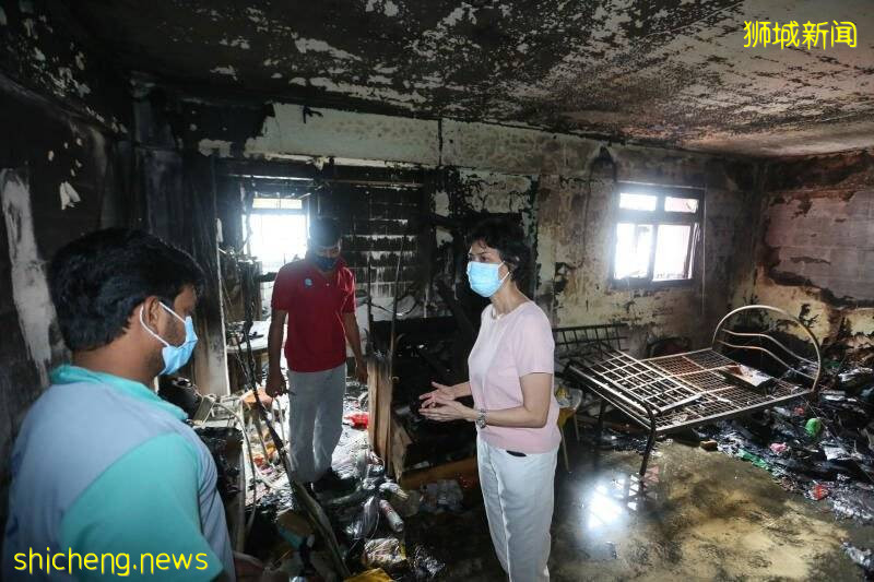 獨居男 家失火 買晚餐回來 家沒了