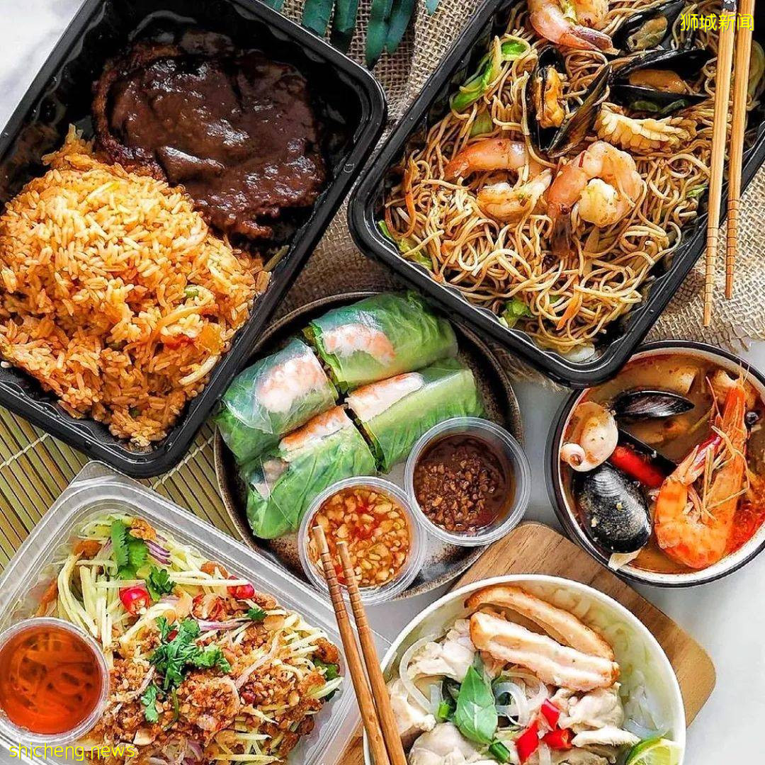 獅城MRT美食 解鎖Woodlands美食外賣地圖，承包你的一日三餐