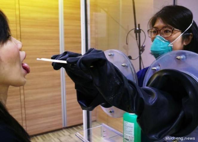 为进行检测的医护人员提供多一层保障！中央医院设计检测亭