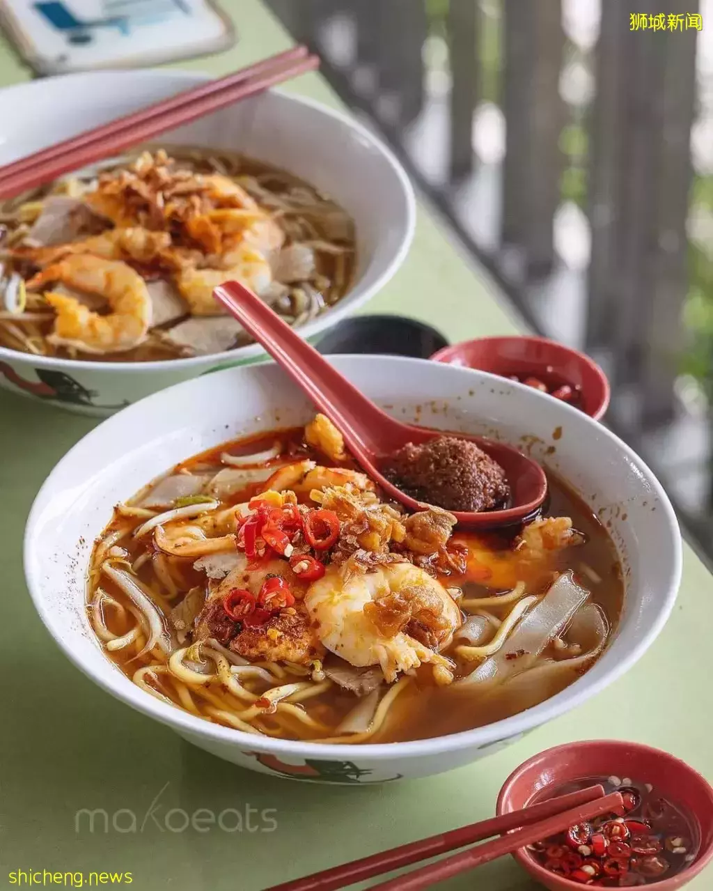 撬動你的味蕾!新加坡蝦面大全 · 濃郁湯汁🫕 Q彈面條🍜蝦肉鮮嫩🦐 下班趕緊約起來