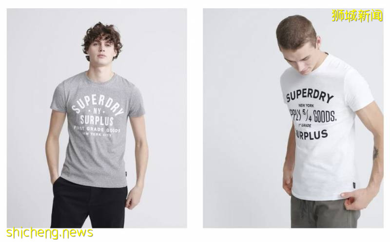 新加坡SuperDry官網全場6折大促!滿100新幣免費送貨上門!