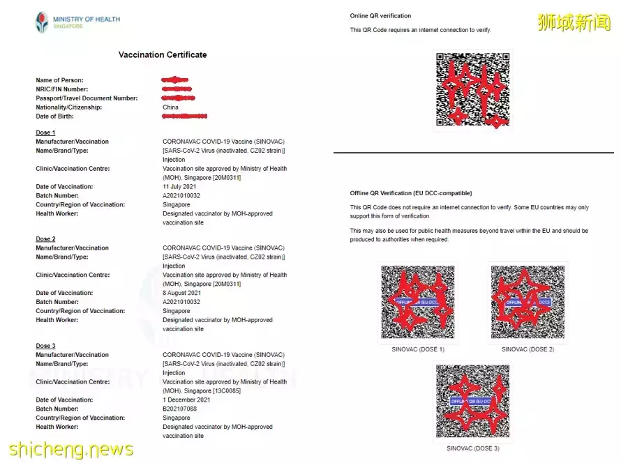 手把手教你下载带二维码疫苗接种证明！没有Singpass也可以下载了