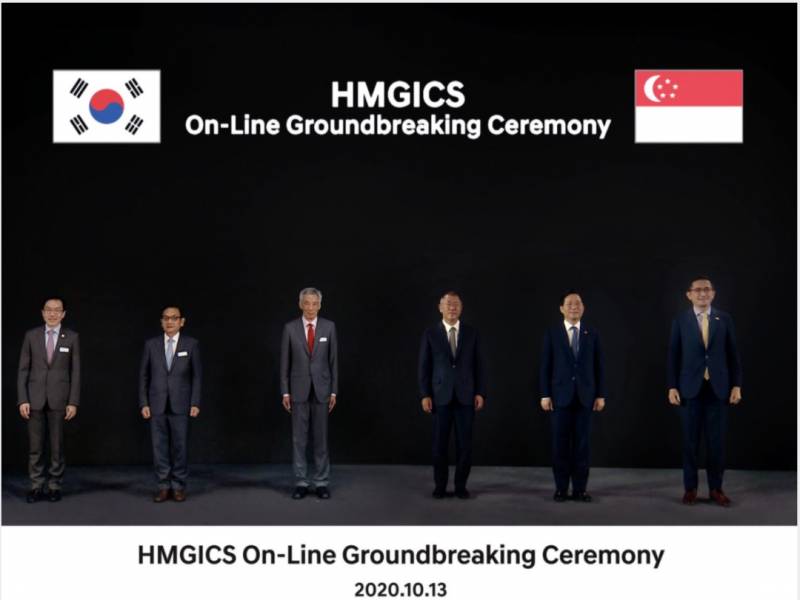 韩国现代斥资4亿新币在新加坡建车厂!李显龙亲自出席